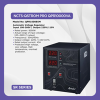 Régulateur de tension automatique (AVR) NCTS 10000VA/8500W, transformateur, stabilisateur de tension haute puissance de précision, usage industriel et domestique