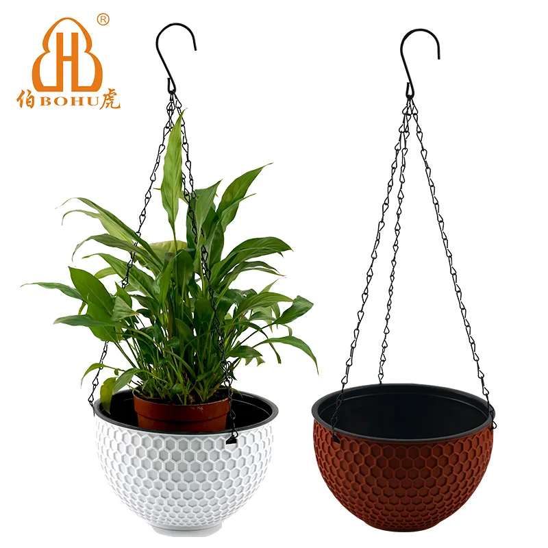 BOHU hanging plant chains garden pots hanging chain metal hanging basket decorative chains