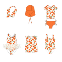Luxe Badpakken Bekende Merken Custom Bikini Meisje Zwemkleding Vrouwen Badkleding Meisjes Oem/Odm Kinderen Meisjes Badmode