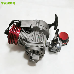 Ensemble <span class=keywords><strong>moteur</strong></span> miniature SWICOO 49cc, <span class=keywords><strong>moteur</strong></span> 2 temps 49cc <span class=keywords><strong>50cc</strong></span> pour <span class=keywords><strong>mini</strong></span> moto de course, moto tout-terrain et VTT - Product Image 2