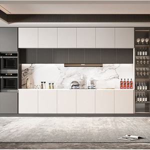 ตู้เก็บรองเท้าสไตล์ยุโรปสมัยใหม่ SANTOPOVA จากโรงงานเฟอร์นิเจอร์ Foshan ส่งออกไปออสเตรเลีย ใช้ในห้องครัว - Product Image 3