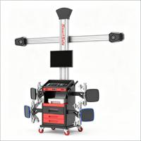 SmartSafe WA861 PRO, aligneur de roues de voiture à quatre roues, machine d'alignement de roues 3D avec écran LED, AC220V, garantie de 12 mois