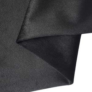 Stable Color Black Velvet Wrinkle Resistant Textile For Home Decoration Cushion Dress Garment Wholesale - Product Image 3