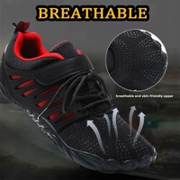Chaussures aquatiques pour hommes, à bout large et zéro drop, pour la gym, le cross-training, la course et la randonnée, avec semelle connectée au sol