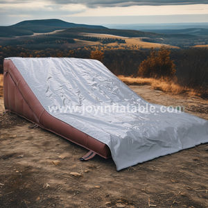 Joy Trampoline Gonflable Airbag Saut Oreiller Vélo Saut Airbag À Vendre Air Bag Freestyle Gonflable Saut Pit Airbag Atterrissage - Product Image 1