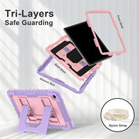 Étui robuste en silicone pour tablette PC avec rebord surélevé et grand support pour Samsung Galaxy Tab A11 Plus A9 Plus 11 pouces – Achat en gros