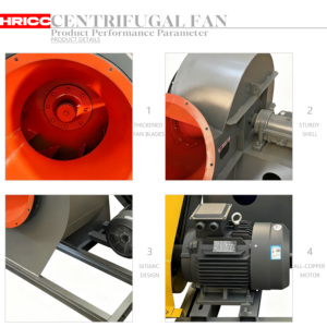Ventiladores Centrífugos Industriales de Hierro Fundido Tipo C 4-72, Ventilación de Extracción para Cabina de <span class=keywords><strong>Pintura</strong></span>, Ventilación de Taller - Product Image 6