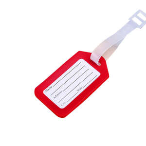 Etiqueta de Equipaje de PVC Resistente |   Artículos de Aseo Personalizados para Hotel con Número de Habitación |   Accesorio de Viaje Promocional - Product Image 1