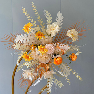 Ramo de flores artificiales de seda Rosa de tallo largo de 9 cabezas, hogar realista, boda, Día de la madre, Pascua, Navidad, graduación, novedad - Product Image 3