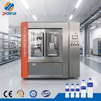 Machine d'étiquetage rotative entièrement automatique à colle thermofusible avec une grande précision d'étiquetage pour les lignes d'emballage de bouteilles de produits alimentaires et de boissons