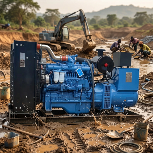 JIUYI Engine 100kW 120kW 150kW Diesel Electric Generator Open Frame Factory Power DC ATS 60Hz Frequency Hot Sale