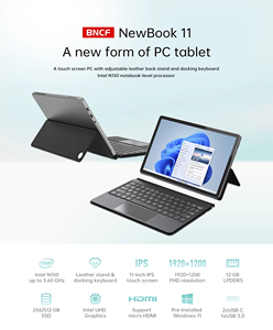 Nueva Tablet PC 2 en 1 <span class=keywords><strong>Surface</strong></span> <span class=keywords><strong>Pro</strong></span> 11 con Windows 2026, Portátil para Juegos FHD, Computadora Nueva de 10.95 Pulgadas, <span class=keywords><strong>8</strong></span>+<span class=keywords><strong>128GB</strong></span> SSD, Mini Laptop - Product Image 4