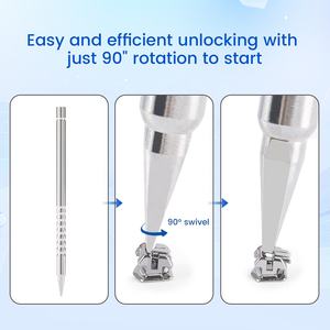 28 pz/scatola Roth/MBT 022 bretelle ortodontiche staffe autoleganti con <span class=keywords><strong>Kit</strong></span> tubo buccale - Product Image 6