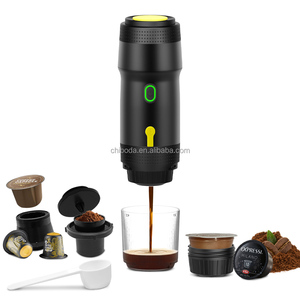 Portable 3-in-1 Battery-Powered USB/Electric Mini Espresso Coffee Maker for Outdoor Car &amp; RV Use - Product Image 1