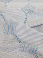 Nouveau design de matelas tricoté en tissu double jacquard