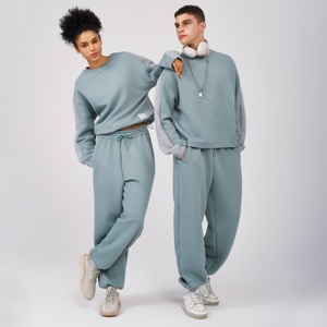 Pantaloni Sportivi Unisex di Alta Qualità 400 Gsm in Cotone Spaziale, Jogger Harem per <span class=keywords><strong>Donna</strong></span> e <span class=keywords><strong>Uomo</strong></span>, Pantaloni da Ginnastica con Logo Personalizzato - Product Image 1