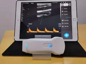 3 In 1カラードップラーワイヤレス超音波プローブwifiとUSB接続MSLPU80