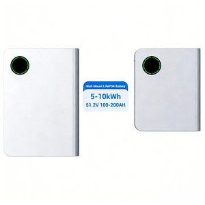 51.2V 200Ah 10kWh LiFePO4 IP65 Off-<b>Grid</b> Household Energy Storage System AC <b>Wall</b>-Mounted Lithium Battery All-in-One Machine - Product Image 3