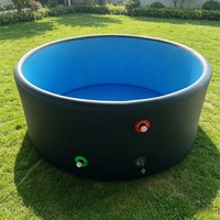 Piscine gonflable pour bain froid en plein air, baignoire à glace portable de taille personnalisée, piscine ronde de luxe