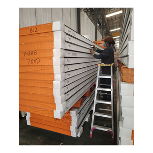 Panel Sándwich para Aislamiento de Paredes y Techos, Resistente al Fuego, Refrigeración, 75 mm, Aluminio, Núcleo de Panal, Revestimiento de Madera, PU/PUR/PIR/EPS - Product Image 2