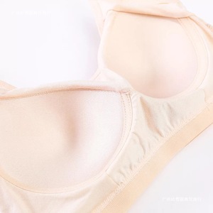 Sujetador Bandeau con Copas Delgadas Moldeadas, Tela Modal, Colores Blanco, Gris, Negro, Tono Piel, Tallas MLXL, Ropa Interior Deportiva y para Dormir - Product Image 3