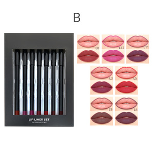 Custom Logo 14 Colors <strong>7</strong> Pcs Set <strong>Lip</strong> <strong>Liner</strong> Pen Velvet Vegan Matte <strong>Nude</strong> Waterproof Private Label Long Lasting <strong>Lip</strong> <strong>Liner</strong> Pencils - Product Image 6