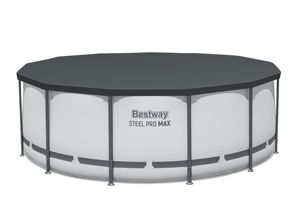 <span class=keywords><strong>Bestway</strong></span> 5618W/5618UE <span class=keywords><strong>Steel</strong></span> <span class=keywords><strong>Pro</strong></span> <span class=keywords><strong>MAX</strong></span> Juego de piscina sobre el suelo Redondo 3,96 M X 1,22 m Piscinas en el patio trasero - Product Image 3