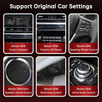 Écran tactile multimédia automobile sans fil Road Top 12,3 pouces CarPlay Android Auto Linux pour BMW Série 7 2008-2015 F01/F02/F03 CIC NBT