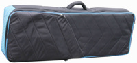 Padded Nylon 32-Key Electronic Keyboard Gig Bag with Shoulder Strap for Organ and Musical Instrument Packing (44x118x12cm)