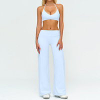 Ensemble de yoga trois pièces sans couture pour femme, avec sweat à capuche à manches longues, tenue de sport et de fitness, vêtements d'entraînement, ensemble de yoga, vêtements de sport actifs, vente en gros