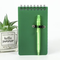 Ensemble cadeau de bloc-notes spirale A5, bloc-notes de poche A7 avec stylo, logo personnalisé, pour entreprise, étudiant, pas cher, promotionnel