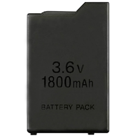 Paket Baterai PSP1000 1800mAh untuk Konsol Gamepad PSP-110 PSP 1000 Baterai Isi Ulang 3.6V