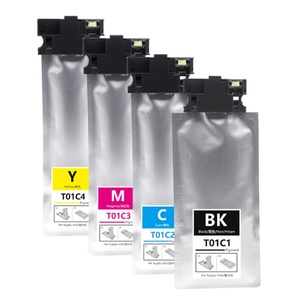 Bolsa de Tinta de Pigmento Compatible con OCB T01C1-T01C4 T01C1 T01C2 T01C3 T01C4 con Chip para Epson Workforce Pro WF-C529RDTW - Product Image 1