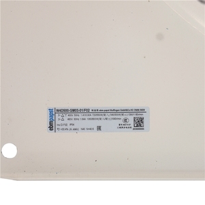 Ventilateur axial de refroidissement pour équipement de réfrigération et climatisation ebmpapst W4D500-GM03-01/F01 1.41A 550W 400V W4D500-GM03-01/F02 - Product Image 6
