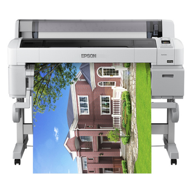 A0+ Wide 36-inch Format Large Inkjet Printer for EPSON SureColor SC-T5200 T5250 T5255 for CAD/GIS Printing Dye-Sublimation