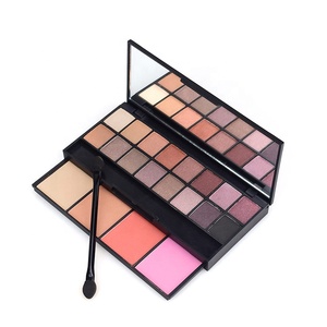 Estuche de plástico para sombras de ojos, estuche de plástico de marca privada para colorete en Kits de maquillaje para profesionales, caja de Kit de maquillaje profesional resistente al agua - Product Image 1