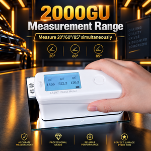Testeur de brillance portable LS197 à trois angles avec contrôle qualité automatique et logiciel PC pour l'inspection de la qualité des surfaces - Product Image 2