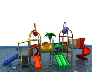 Nieuwe Stijl Grote Achtertuin Prive Grond Zwembad Waterpark Apparatuur Groothandel Waterglijbanen Jmq-910082 - Product Image 1