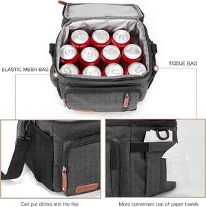 Enfriadores de TPU para senderismo Wine 840D de muestra gratis con latas con logotipo de Color personalizado Enfriadores de TPU Bolsa térmica aislada transportable - Product Image 6