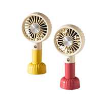Mini ventilateur portatif en forme de parapluie, rechargeable par USB, alimenté par batterie, portable, avec coussinet antidérapant en silicone, pour le cou, la voiture, l'hôtel