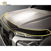 Protecteur de capot pour MITSUBISHI TRITON L200 2024 + déflecteur de capot avant déflecteur de capot large conception
