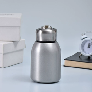 Nuova Tazza Termica Personalizzabile KOI con Motivi di Pavone, Peonia e Uccelli, in Acciaio Inox 304, Portatile, Mini, Carina, da Tasca, Regalo - Product Image 6
