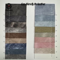 Tissu en similicuir PU imitation denim délavé, directement de l'usine, 1 mm, résistant à l'abrasion, pour sacs, chaussures, boîtes à bijoux, étuis de téléphone