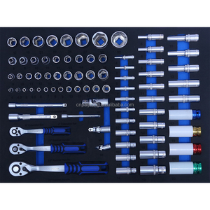 5 <strong>Drawers</strong> Automotive <strong>Workshop</strong> Industrial Rolling Box Garage Tools Chest Professional Tool Cart Steel Cabinet 245pcs Keyed Lock - Product Image 4