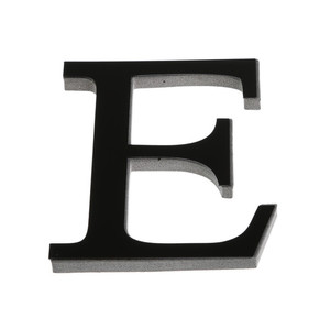 3D Acrylic Mirror <b>Letter</b> Stickers - Gold/Silver/Black Alphabet <b>Wall</b> Decals for Wedding/Home Decor - Product Image 6