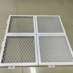 Paneles de Malla Expandida de Aluminio/Acero con Bajo Contenido de Carbono/Acero Inoxidable para Decoración Protectora de Pasarelas - Product Image 4