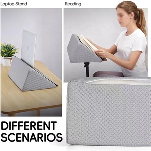 Almohada de Espuma Viscoelástica Transpirable, Antialérgica y Ecológica, Moderna y Personalizada, para Soporte de Cuello y Espalda, para Leer y Trabajar en la Cama - Product Image 2
