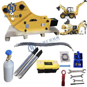 Caricatore cinese skid steer loader attacchi idraulico rock breaker per bob-ca te E26 E35 E40 E42 E50 E60 313 324 334 - Product Image 5