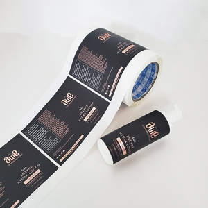 Waterproof Beauty Care Products Bottle <strong>Label</strong>, Roll Customized Bath and Body <strong>Label</strong> Printing