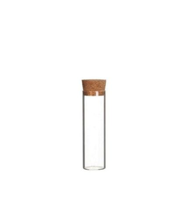 Tube à essai en verre avec <span class=keywords><strong>bouchon</strong></span> en liège naturel, personnalisable par l'usine OEM, diamètres <span class=keywords><strong>85mm</strong></span>, 115mm, 120mm - Product Image 3